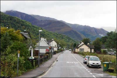 What is the actual name of the village Glencoe?