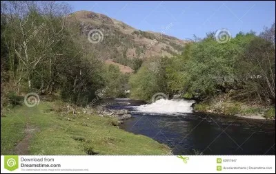 Where was the old train track in Kinlochleven?