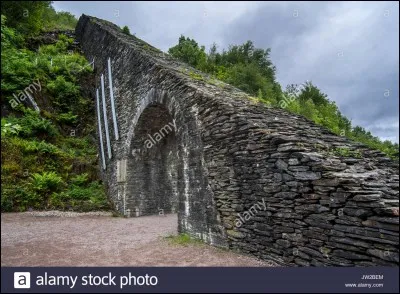 Where did the product from the quarry go?