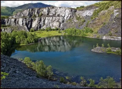 What was produced from the quarry in Ballachulish?