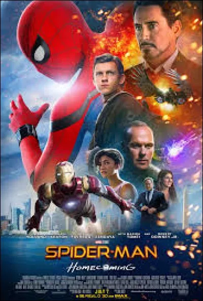 Which team of heroes does Spider-Man want to join at the end of Spider-Man Homecoming?