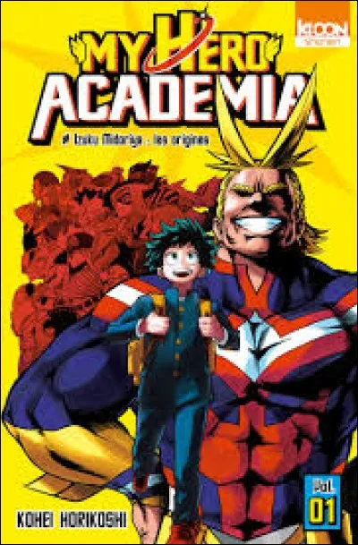 In what year was the manga "My Hero Academia A" published?