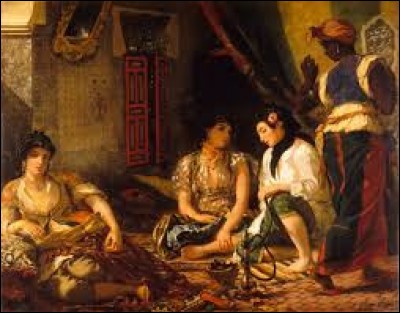 Who painted "Femmes d'Alger dans leur appartement" ?