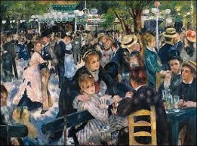 Who painted "le Moulin de la Galette" ?