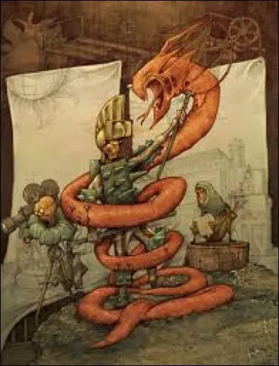 Which country is from "Lambtom worm" ?