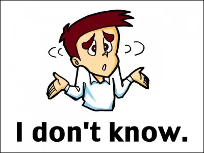 I didn't know what to do  I asked my mom.