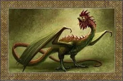 What's the name of this legendary creature with bat-like wings?