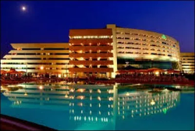 What is the name of this foreign hotel located in Algeria ?