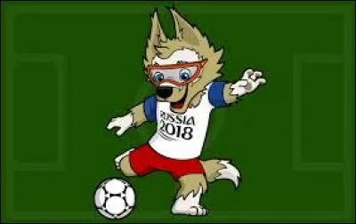 What is the name of the 2018 World Cup mascot?
