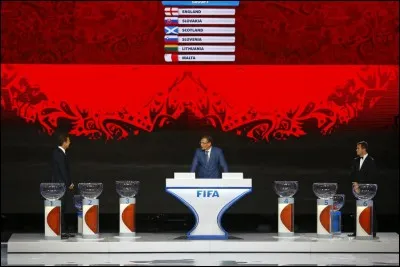 When was the group draw made?