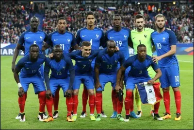 How much is France in the FIFA rankings ? (06/10/2018)