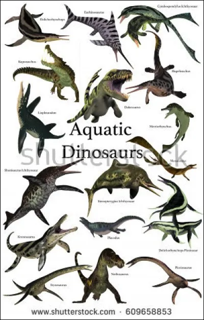 The longest aquatic dinosaur is :