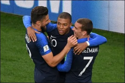 Before its match against Denmark, France is first of its group
