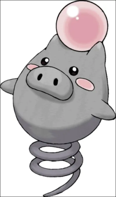 What type is Spoink?