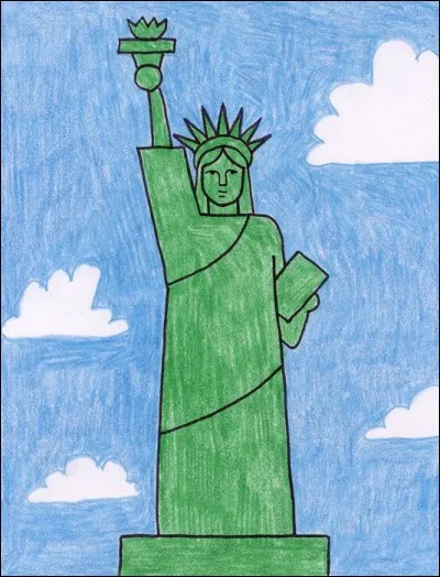 What kind of shoes does Lady Liberty wear?