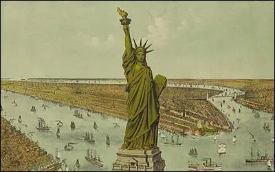 Which country offered the statue to american people?