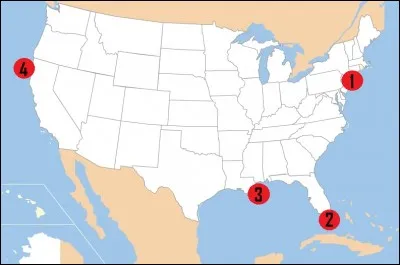 Where can you locate the statue on this map?