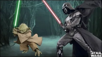 Master Yoda and Darth Vader fought a duel in episode 3