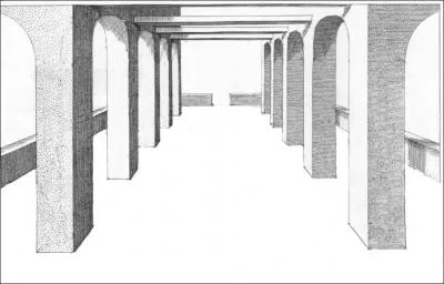 Egyptian artists were already using the art of perspective in their work.