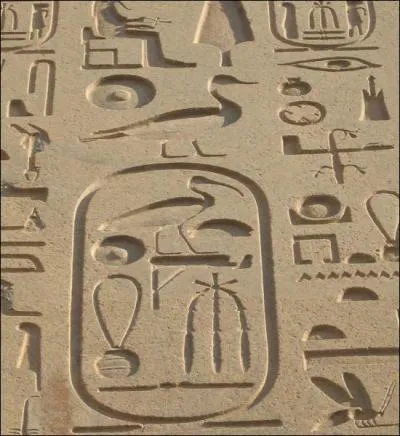 Hieroglyphics are a sacred scripture that could not normally be altered.