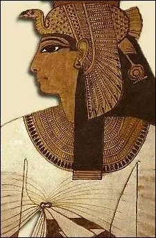 The characters' faces are always in profile.