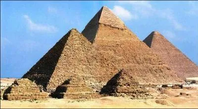 The pyramids were the tombs of the Pharaohs.