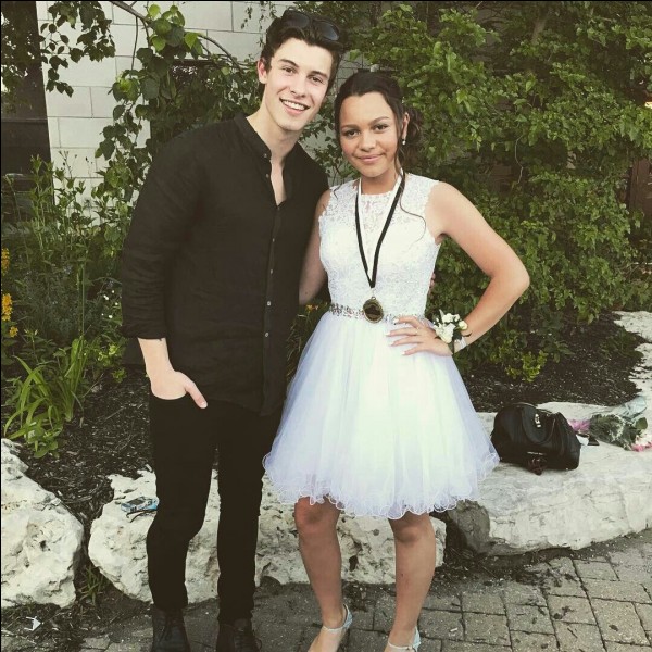 What is Shawn's sister name?