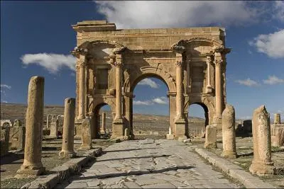 Triumphal arches were used for religious services.