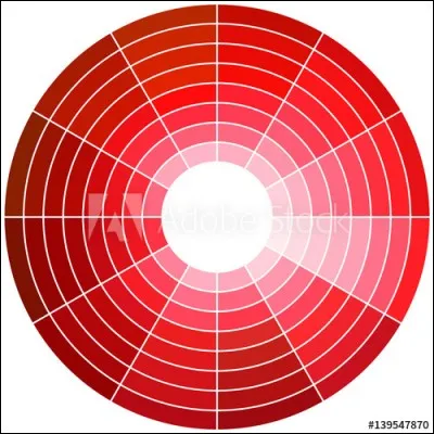 Which color is not a variety of red?