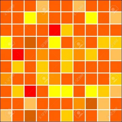 Which color is not a variety of orange?