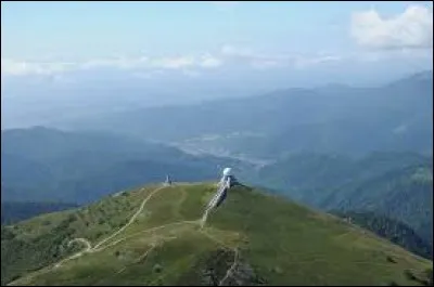 What is the name of the highest peak in the Vosges?