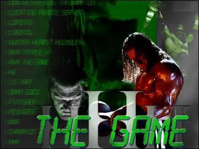 What is HHH's finishing touch?