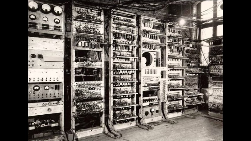 True or false? The very first computer, created in 1946, weighed 30 tons.
