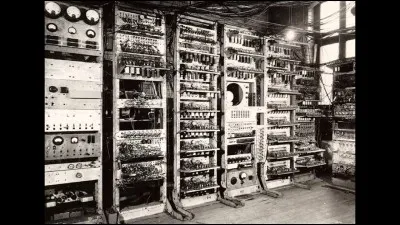 True or false? The very first computer, created in 1946, weighed 30 tons.