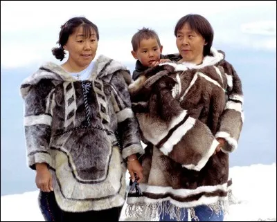 True or false? To kiss, the Inuits rub their noses.