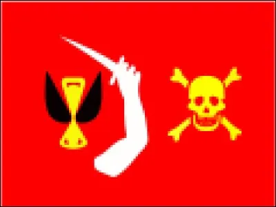 To which pirate belongs this flag ?