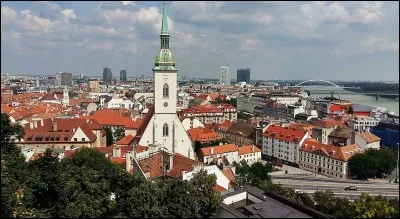 Which country's capital is Bratislava?