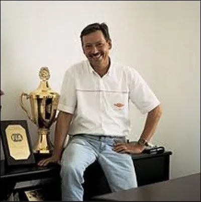 Who won the karting world championship in 1984 ?