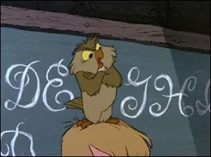 What is the name of the owl in 'Merlin the Enchanter', released in 1964?