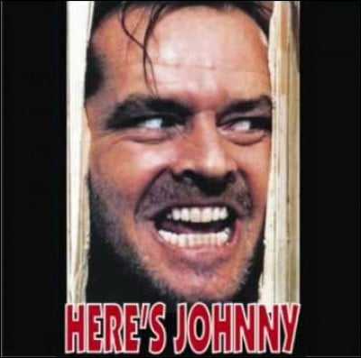 Who sang the song "Here's Johnny"?