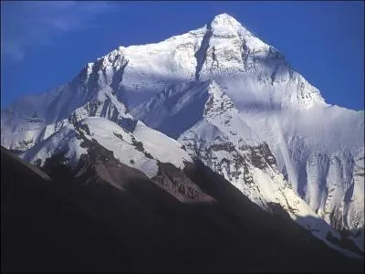 The highest mountain in the world is ...