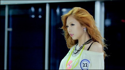 In 2014, HyunA released her third solo album with MV "Red". With which solo artist did she make a famous featuring in 2012?