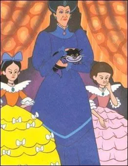 (Cinderella's sortilege) What is the name of Cinderella's second half-sister, given that Anastasie is the first?