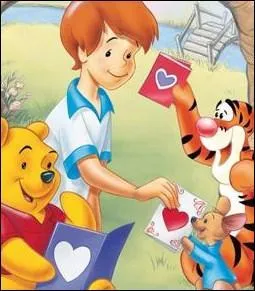 (Winnie the Pooh and the Great Journey) What is the name of the boy who lives in the Land of Blue Dreams with Winnie and his friends?
