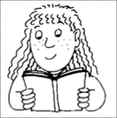 Ma cousine lit le jeudi.