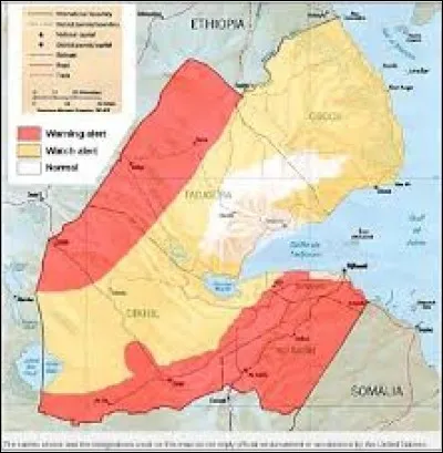 To which country does this geographical map belong ?