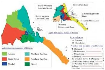 To which country does this geographical map belong ?