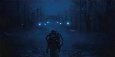 Who got carried away in the upside-down world in this season?