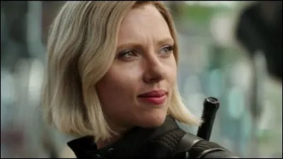 In what year did Black Widow get blond hair?