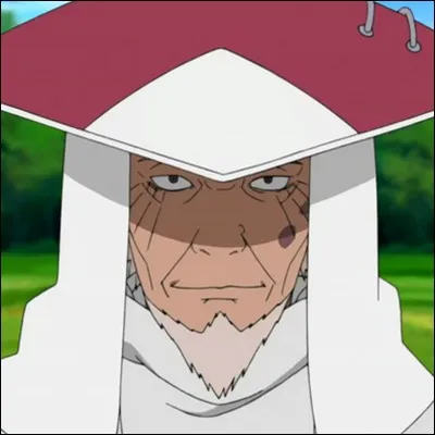 Hiruzen Sarutobi, the third Hokage died facing one of his former disciples...What is the symbol he wears on his hat?